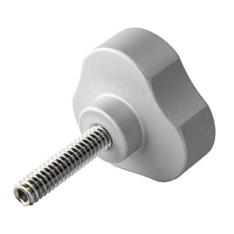 PTM Edge KNB-17 Replacement Knob for UCX-17 PRO Mirror - Electrobrite Silver - P13157-105