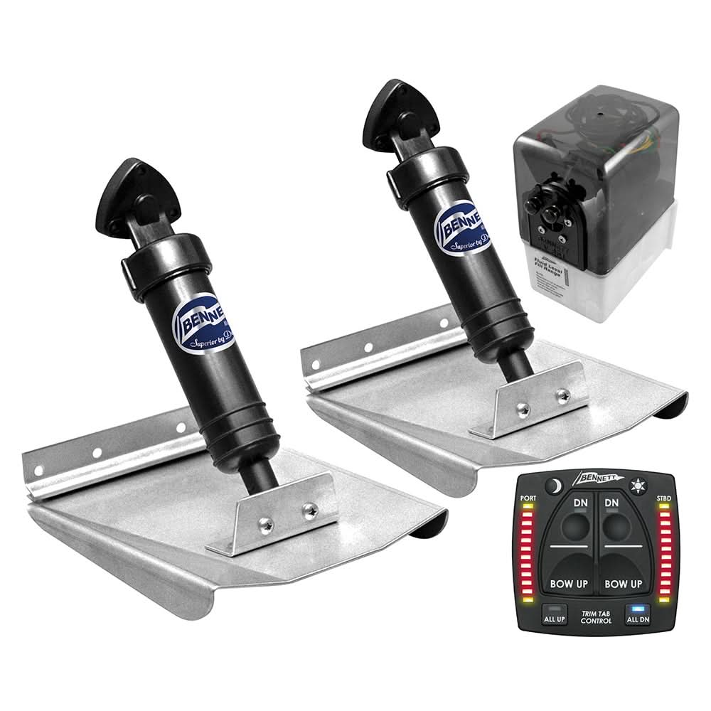 Bennett Marine M80 Sport Tab System w/One Box Indication - M80OBI