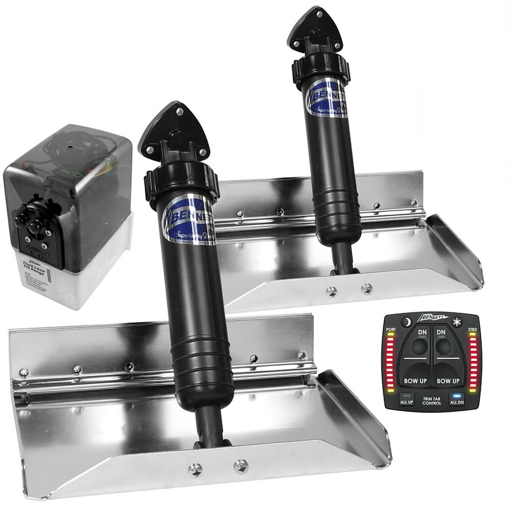 Bennett Marine 12x9 Sport Tab System w/One Box Indication - ST9OBI