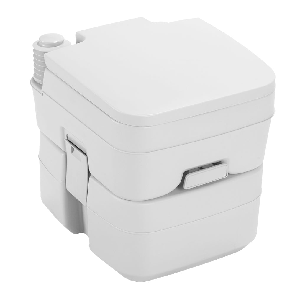 Dometic 966 Portable Toilet - 5 Gallon - Platinum - 301096606