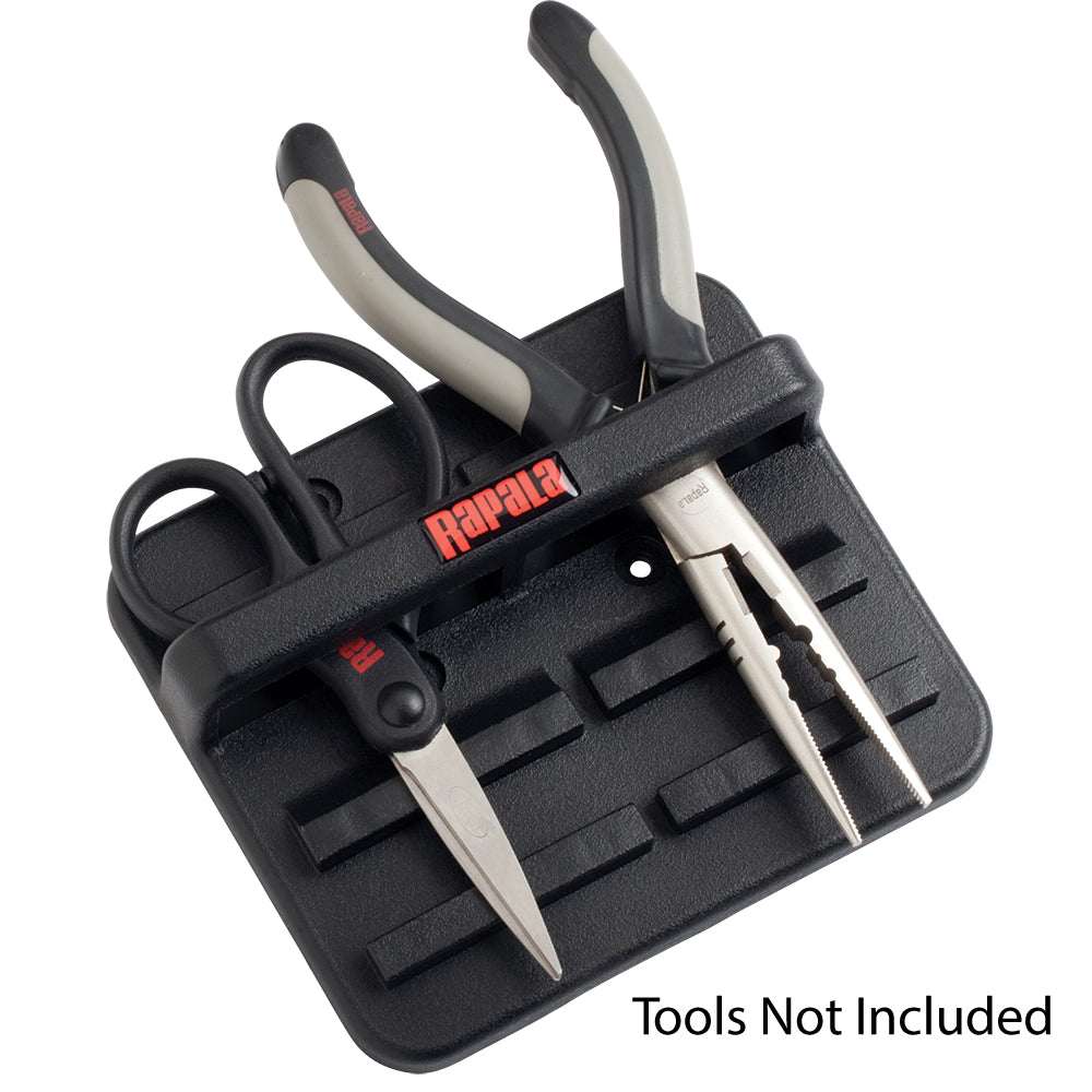 Rapala Magnetic Tool Holder two place black rugged plastic strong magnets secure tools