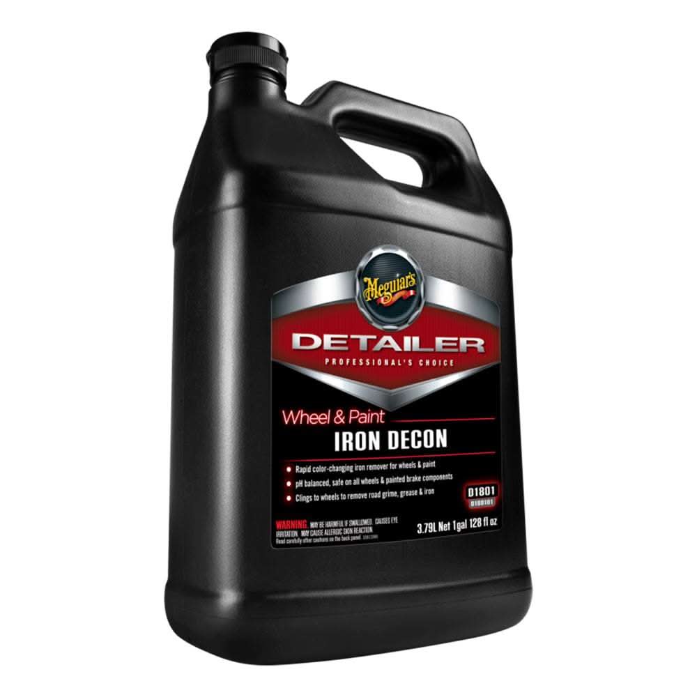 Meguiar's Wheel & Paint Iron DECON pro-strength iron remover 1 gallon bottle