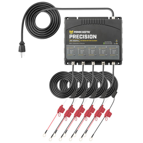 Minn Kota On-Board Precision Charger MK-550 PCL 5 Bank x 10 AMP LI Optimized Charger - 1835500