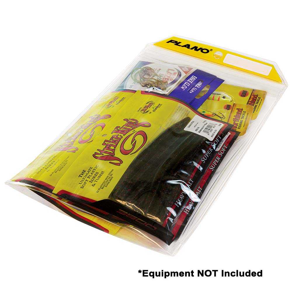 Plano Stowall Waterproof Storage bag with TPU material, waterproof closure, and EZ Label for organizing gear and tackle.