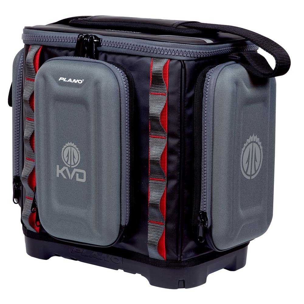 Plano KVD Signature Series 3600 waterproof tackle bag with magnetic Dropzone and bait file storage