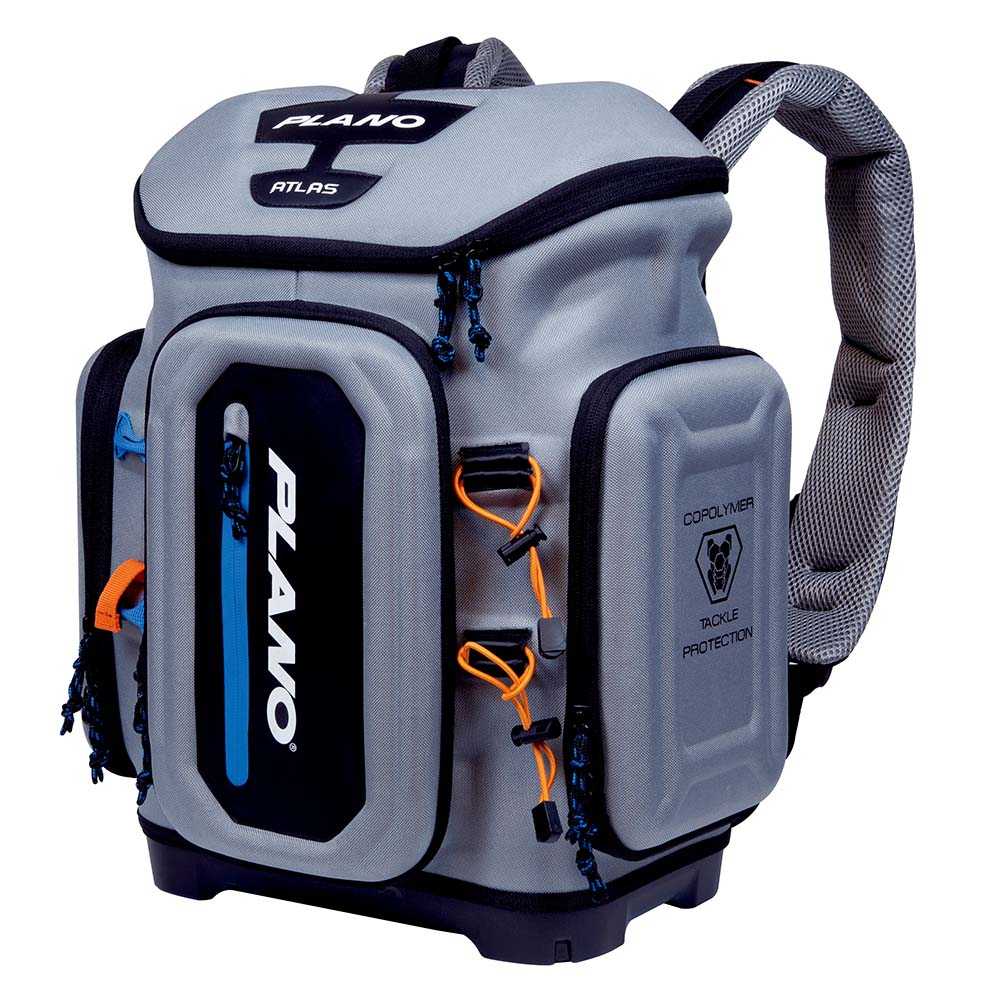 Plano Atlas Series EVA Backpack 3700 Series with waterproof base, magnetic Dropzone, and multiple storage pockets