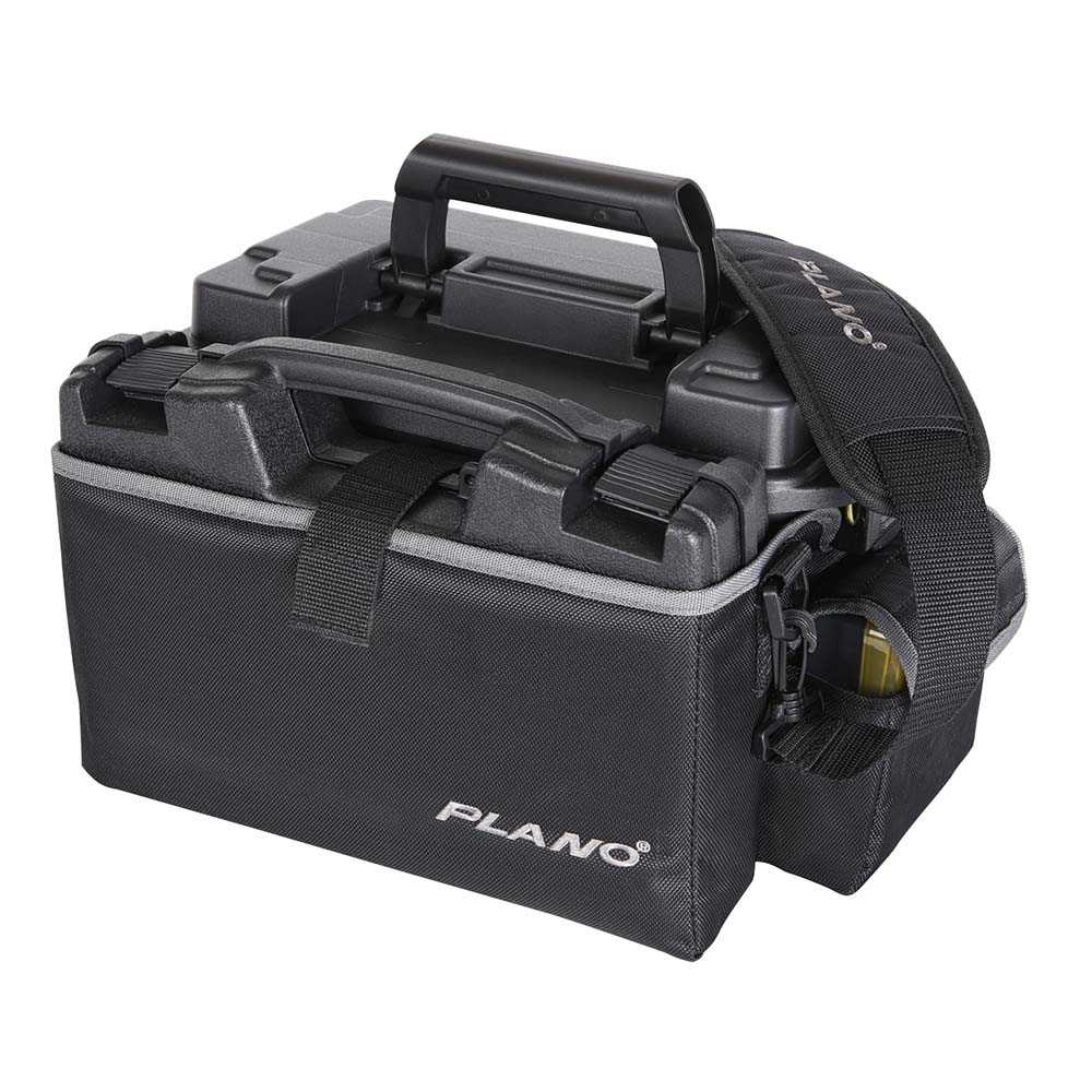 Plano X2 Range Bag medium black with removable ammo can and pistol case compartments