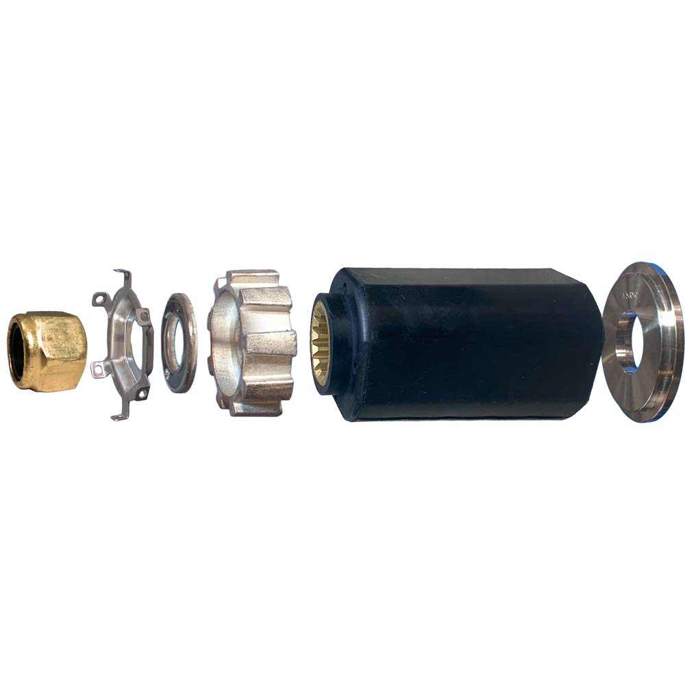 Turning Point Hub Kit 801F components for sound dampening and vibration reduction in marine propellers
