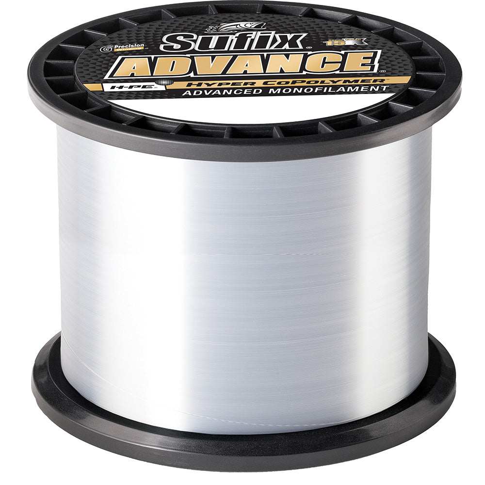 Sufix Advance Clear Monofilament fishing line spool 14lb 1200yds abrasion-resistant sensitive