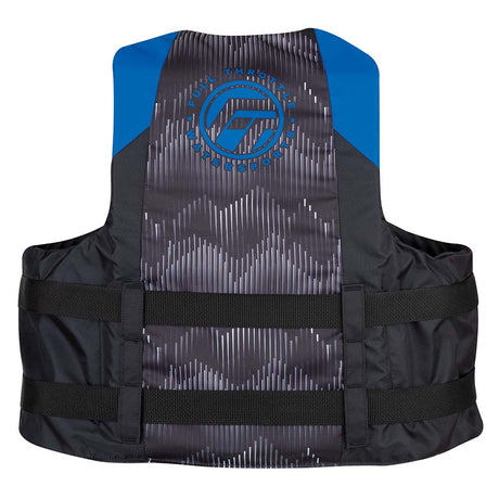 Full Throttle Adult Nylon Life Jacket - S/M - Blue/Black - 112200-500-030-22