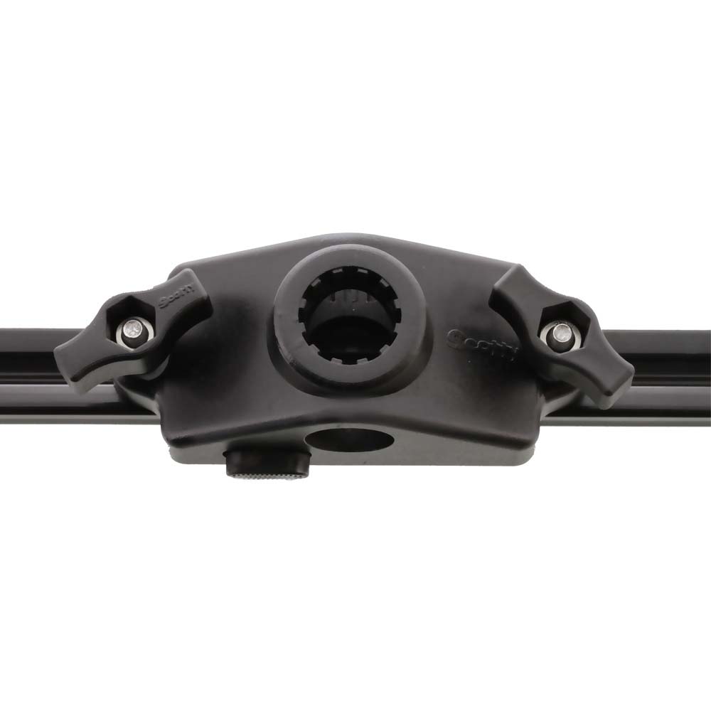Scotty 0343 Locking Gunnel Track Mount - 0343-BK