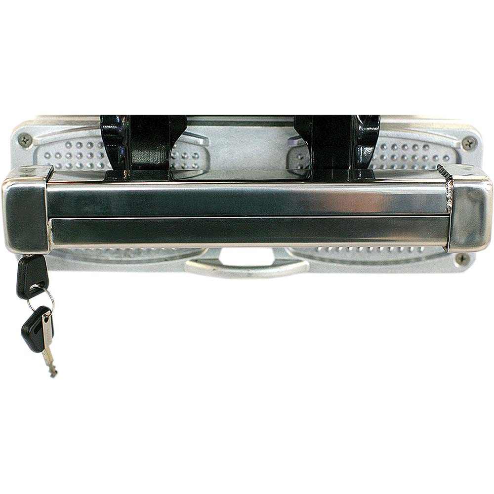 Panther HD Turnbuckle outboard motor lock with stainless steel construction and anti-theft keys