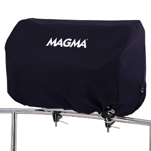 Magma Grill Cover for Catalina navy blue 12x18-inch rectangular grill waterproof breathable fabric with drawstring and cam-lock