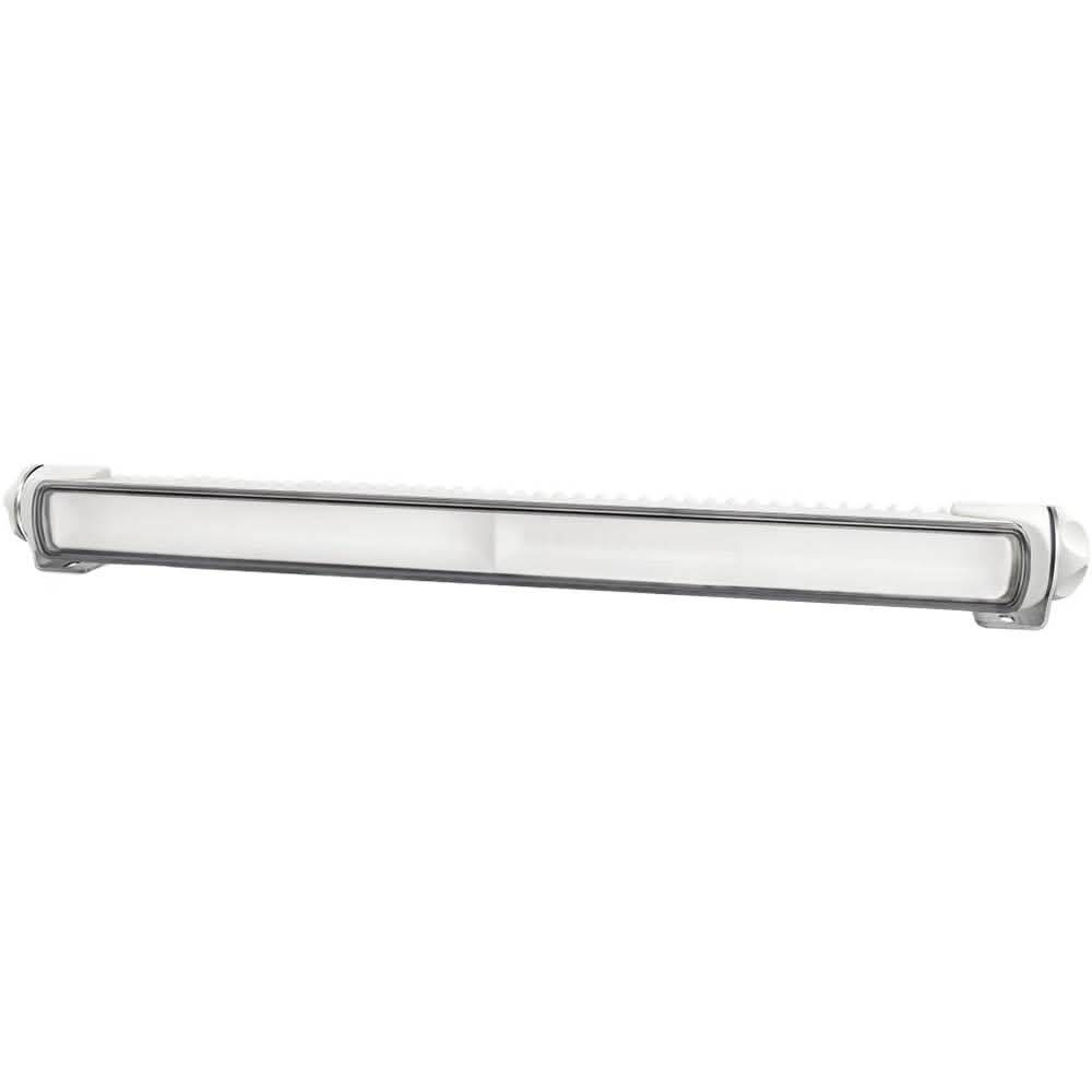 Hella Marine Sea Hawk-470 LED floodlight with wide spread lens and white housing