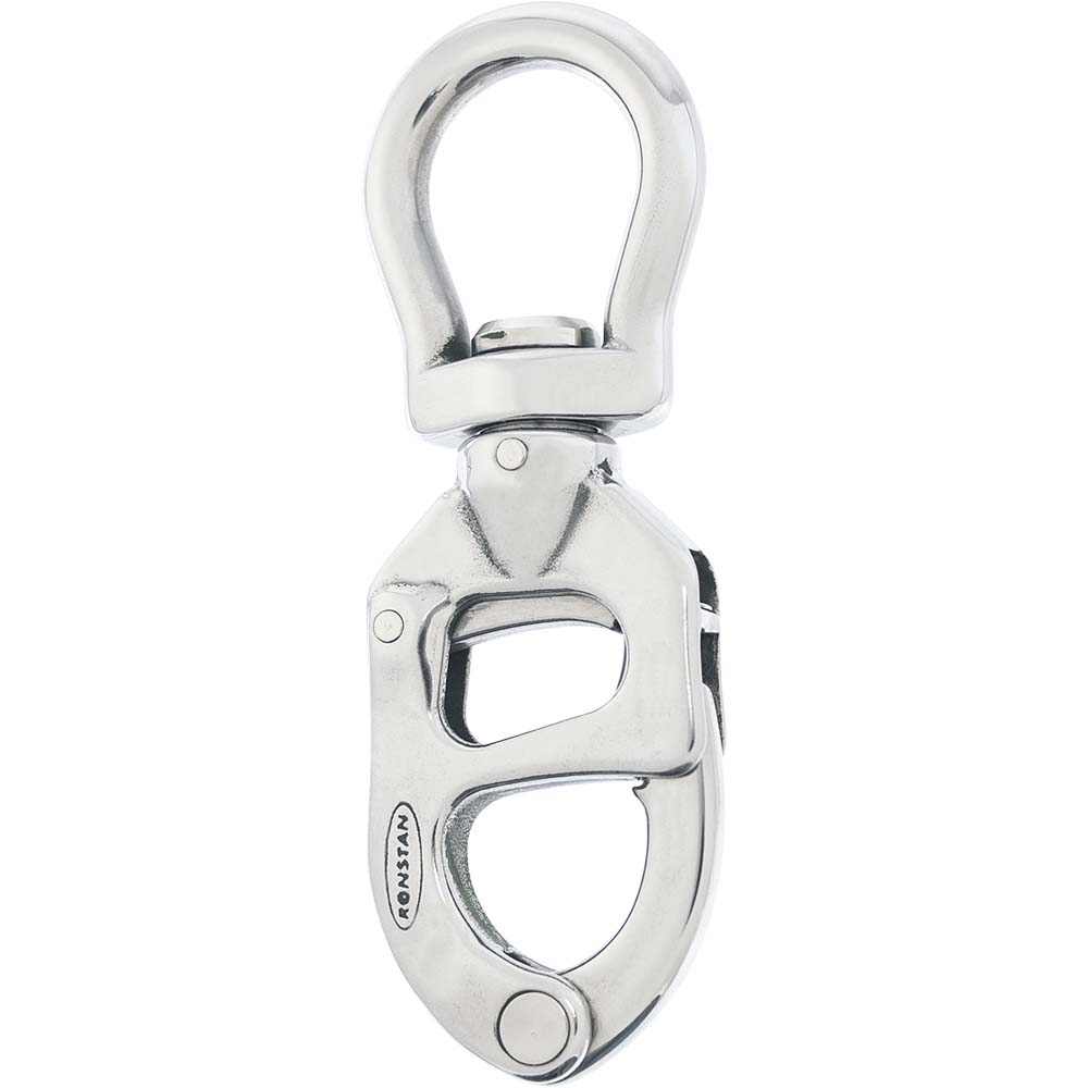 Ronstan Triggersnap™ Shackle 105mm stainless steel high-strength swivel bail with aluminum spike release