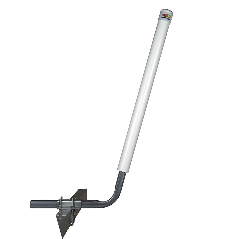 C.E. Smith Angled Post Guide On 40" white boat trailer guide post