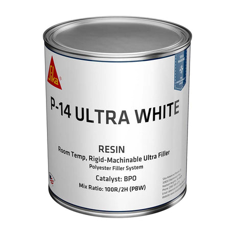 Sika SikaBiresin AP014 White Base Quart Can BPO Hardener Required - 606127