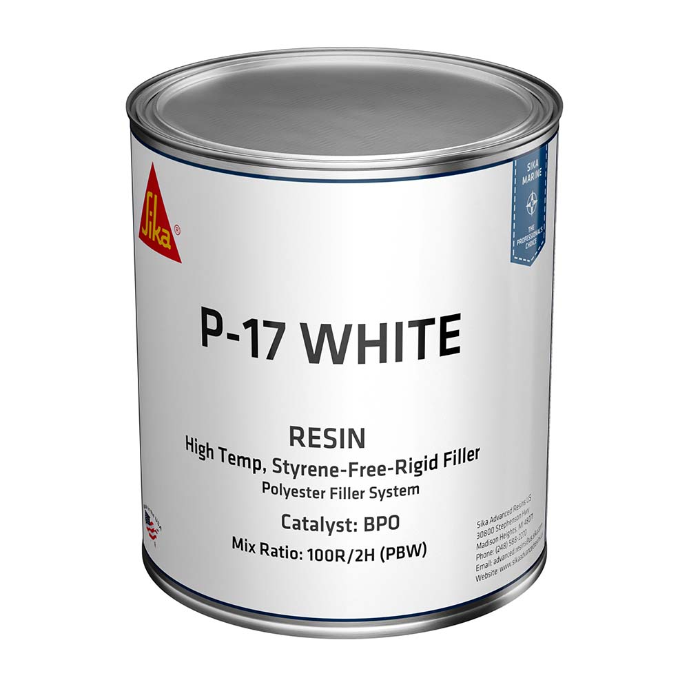 Sika SikaBiresin AP017 White Base Quart Can BPO Hardener Required - 658975