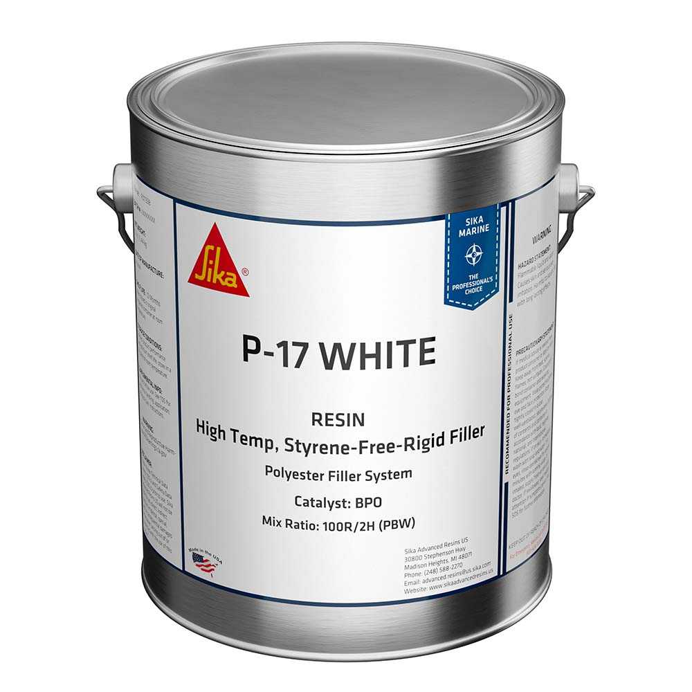 Sika SikaBiresin AP017 white gallon can resin with BPO hardener for tooling and modeling applications