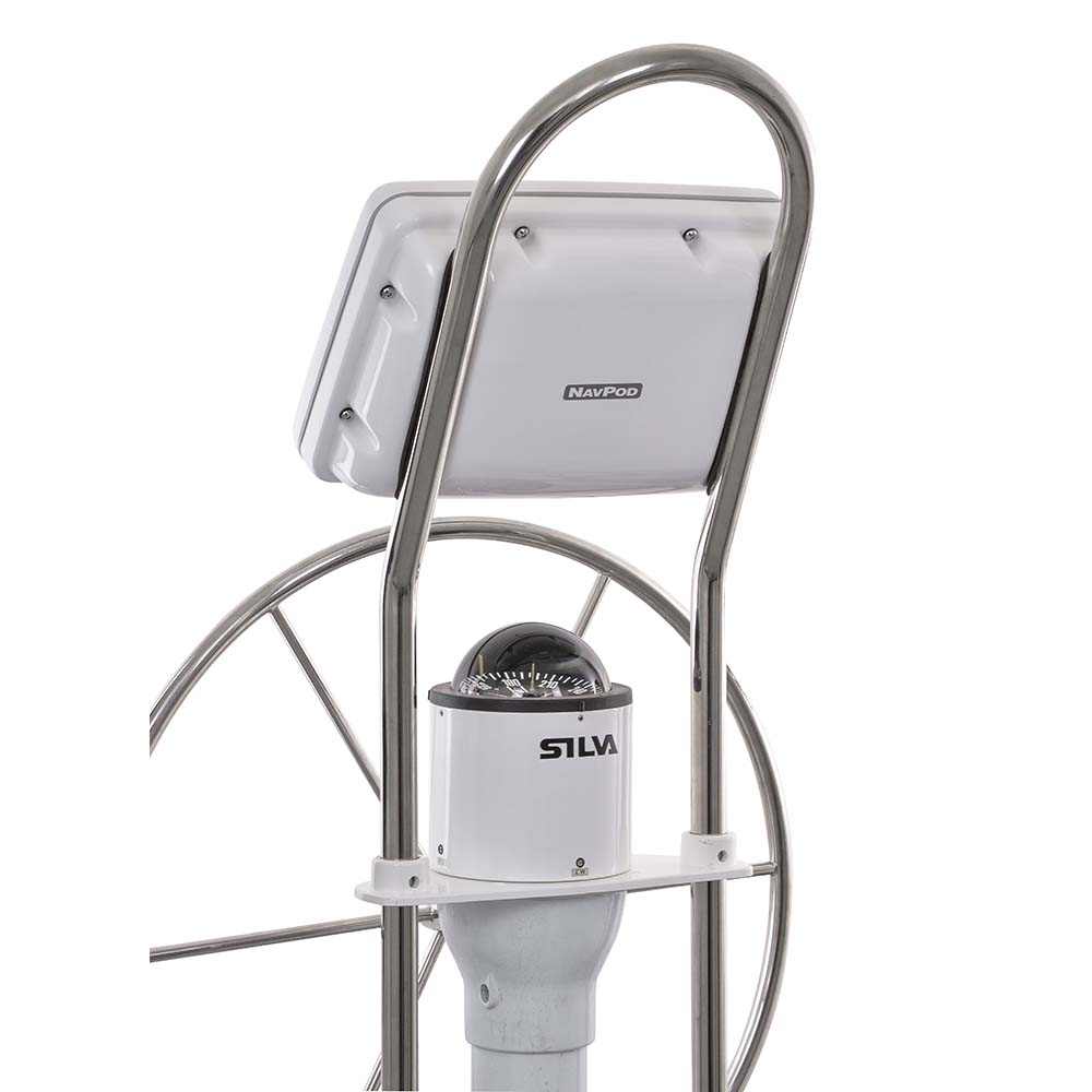 NavPod SailPod mounting solution for Garmin GPSMAP 1223, 1223xsv, 1243 & 1243xsv with 12" Wide Guard, waterproof and tamper-resistant design