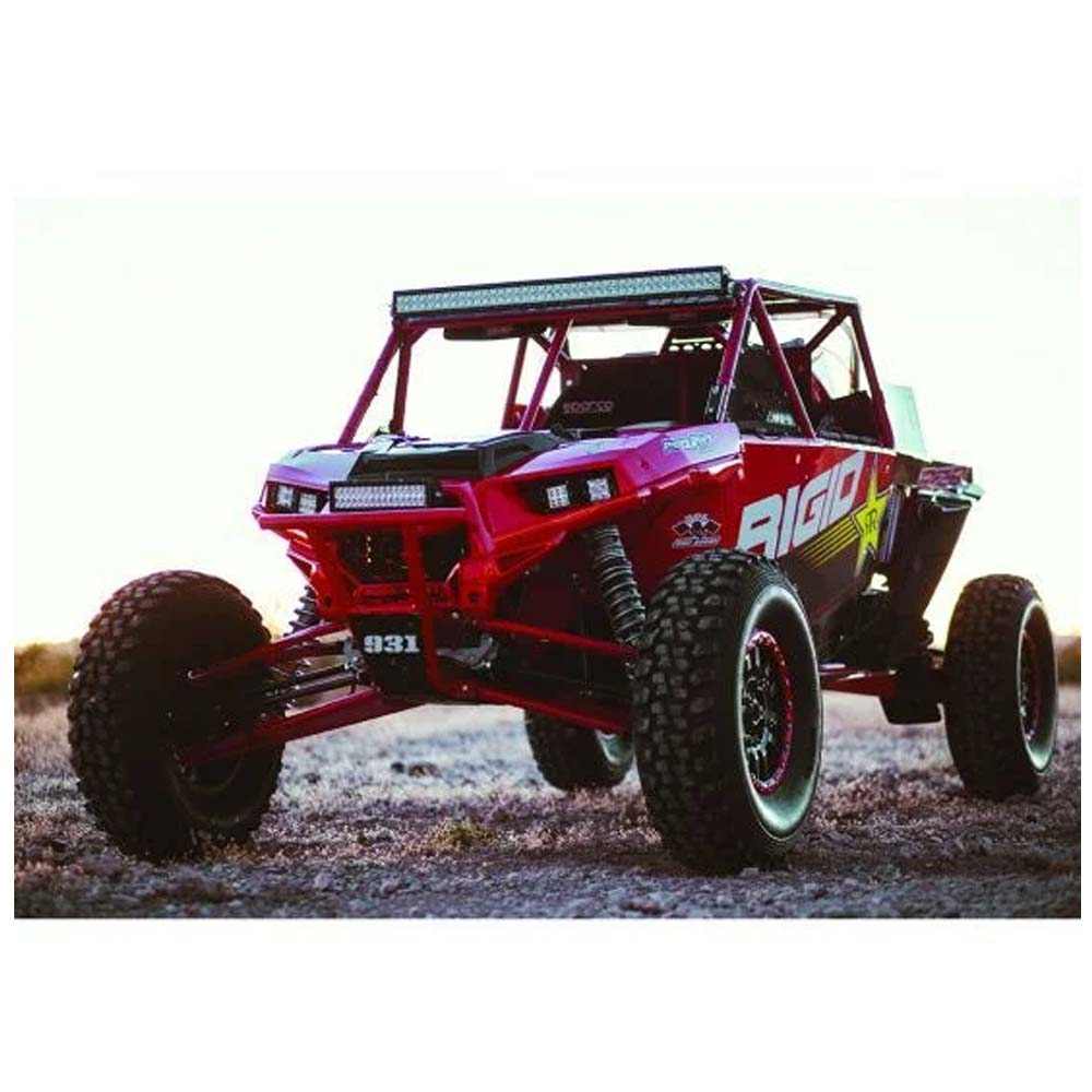 RIGID Industries E-Series PRO 20-inch LED spot and driving combo light bar mounted on off-road vehicle