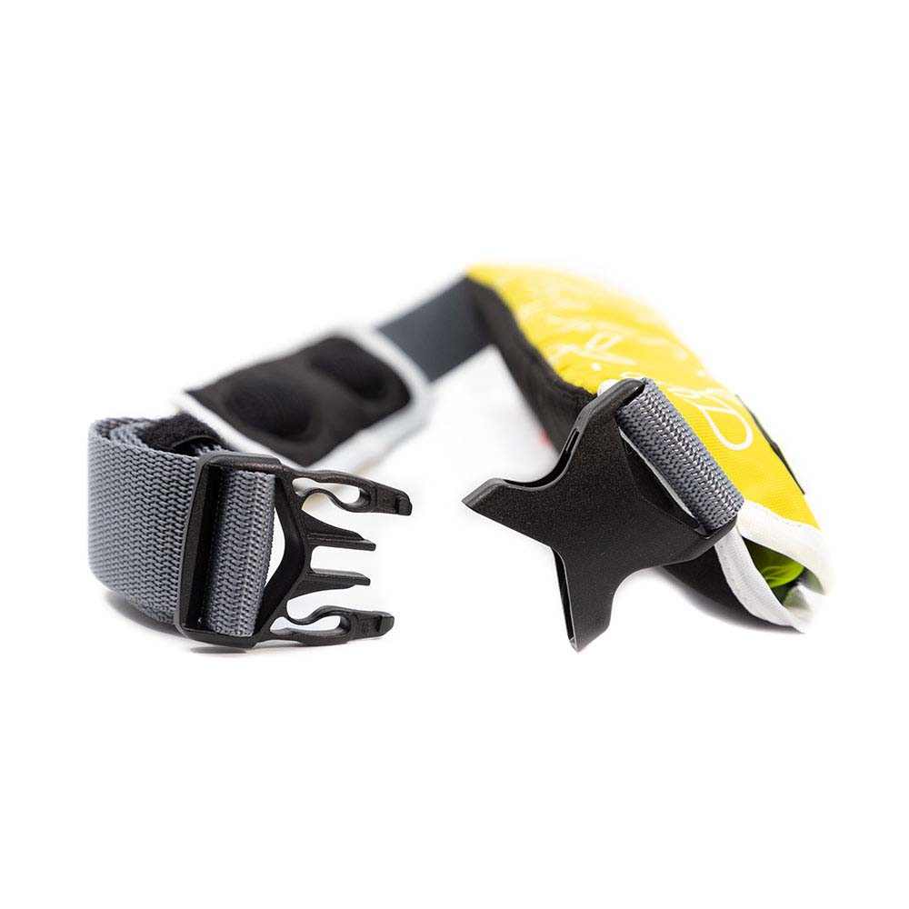 Bombora Type V Inflatable Belt Pack for kayaking, USCG approved, lightweight and compact personal flotation device with quick-release buckle.