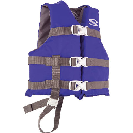 StearnsClassic Series Child Life Jacket - 30-50lbs - Blue/Grey - 2159358