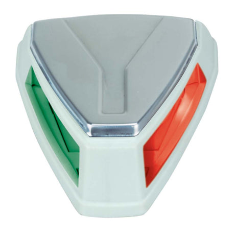 Perko 12V LED Bi-Color Navigation Light - White/Stainless Steel - 0655001WHS