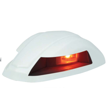Perko 12V LED Bi-Color Navigation Light - White Rounded - 0655002WHT