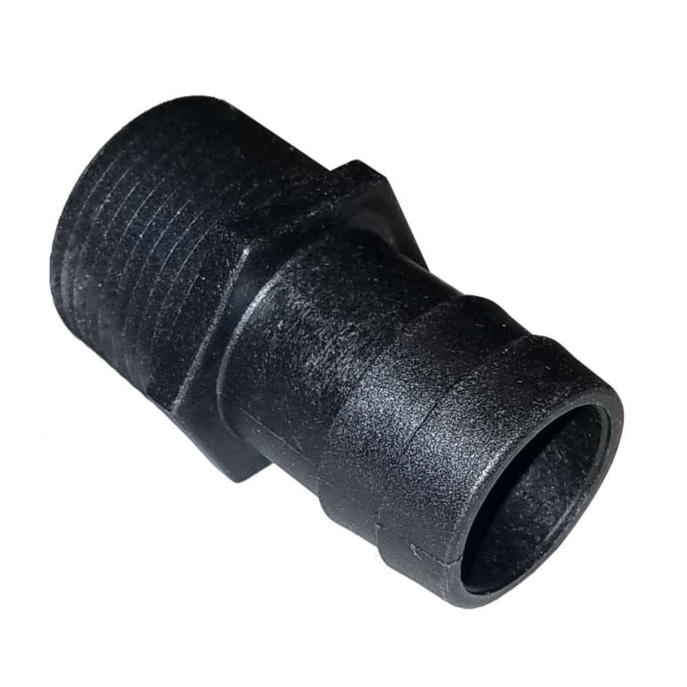 Johnson Pump threaded discharge port 1-1/8 inch 54061-22PK black plastic fitting