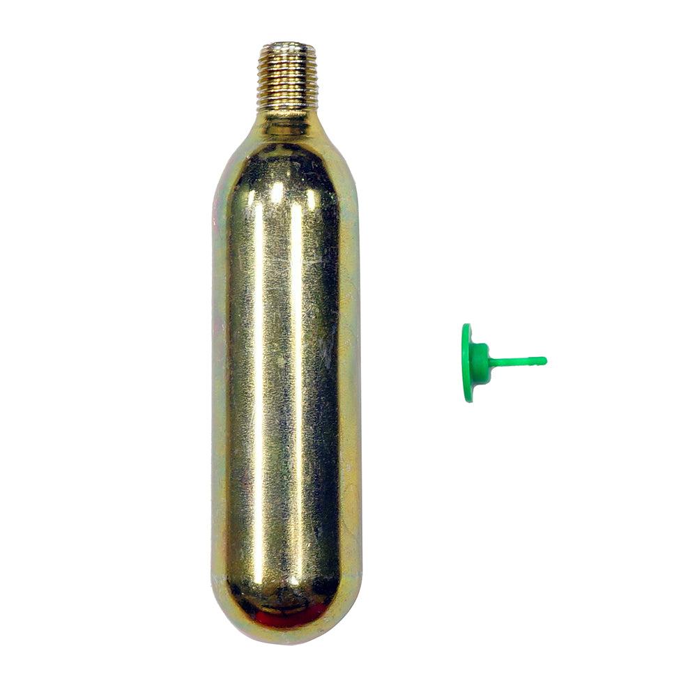 Mustang Re-Arm Kit G 12g with CO2 cylinder and green indicator pin for manual re-arming PFD