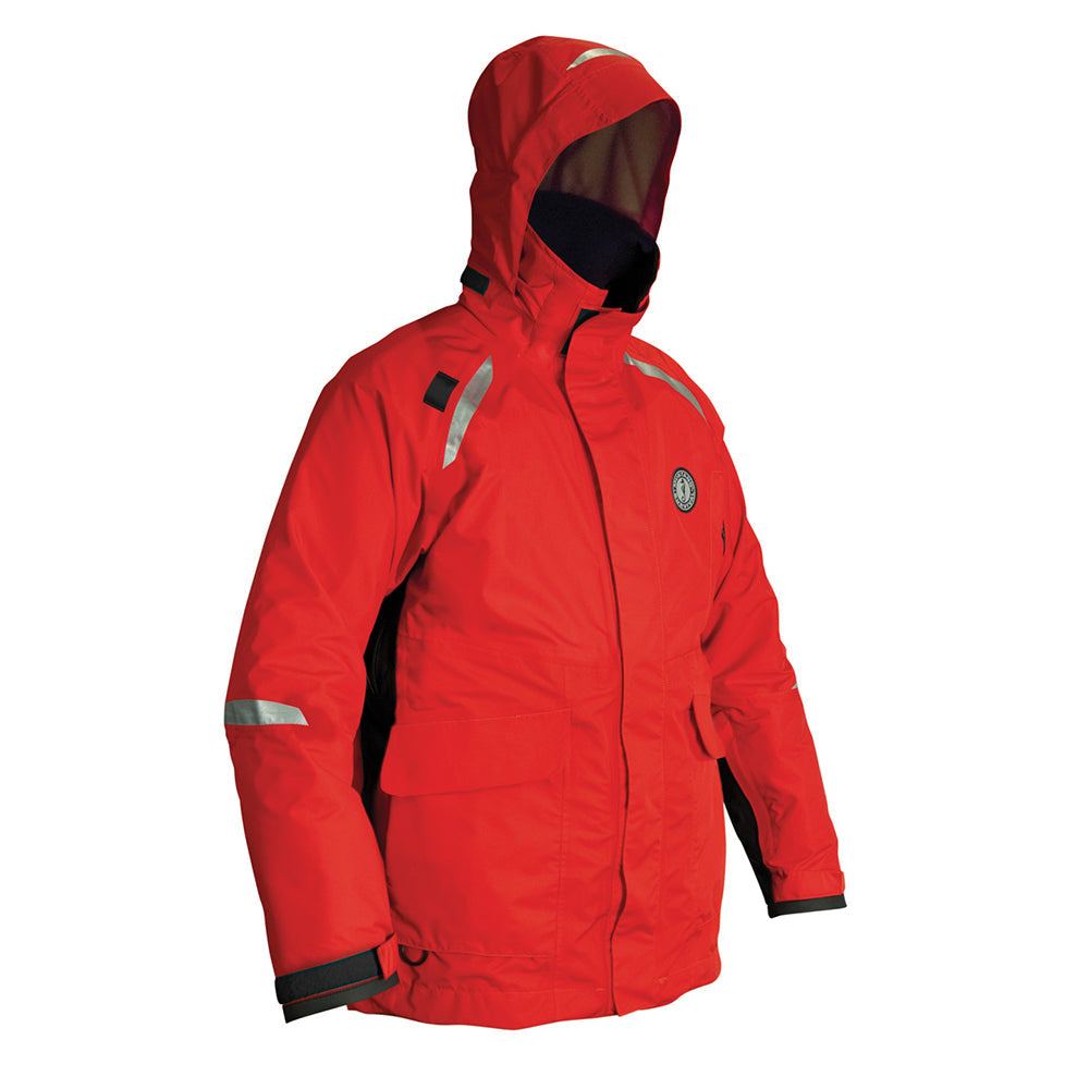 Mustang Catalyst Flotation Coat red and black waterproof safety jacket medium size
