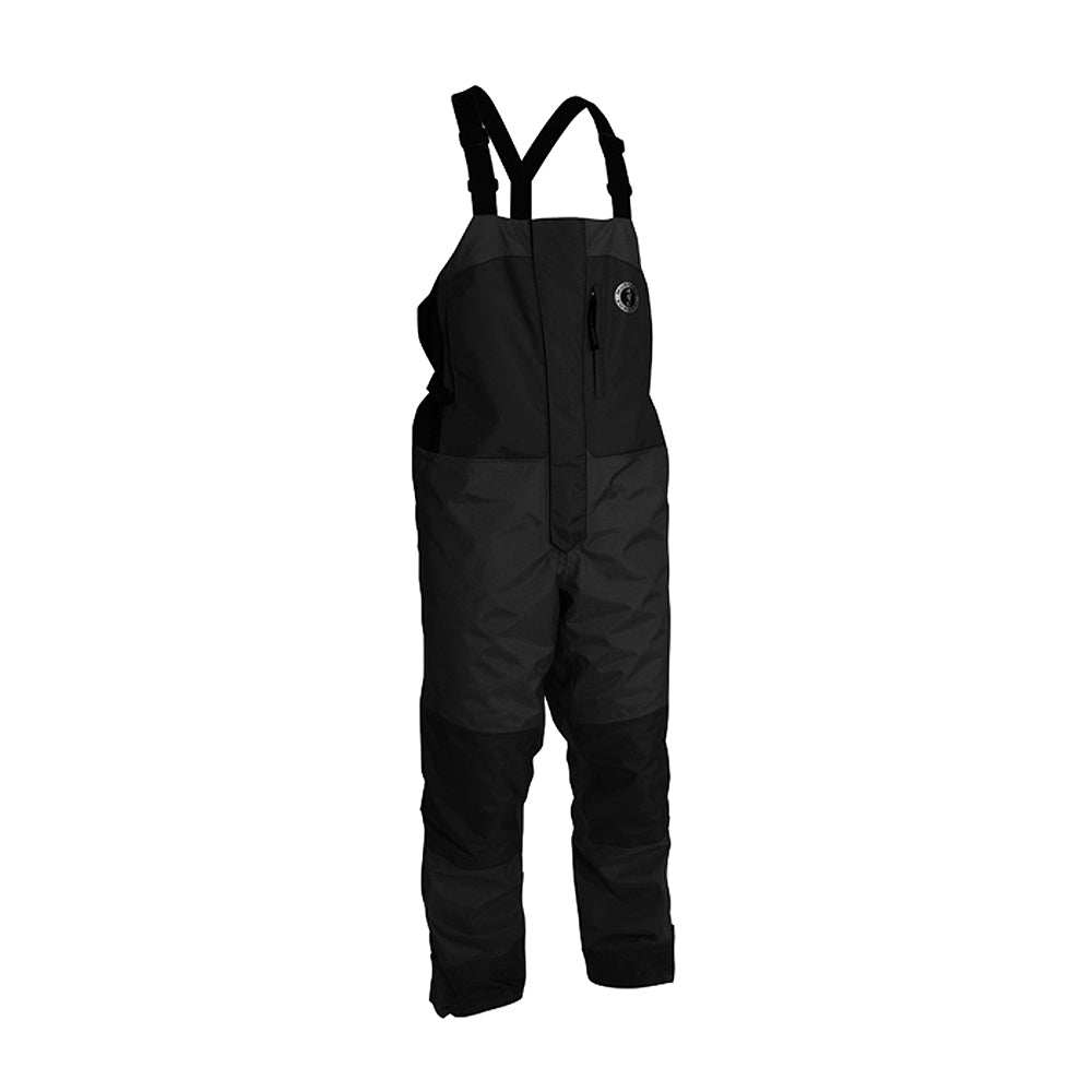 Mustang Catalyst Flotation Bib Pants large black waterproof breathable with adjustable suspenders and reinforced knees