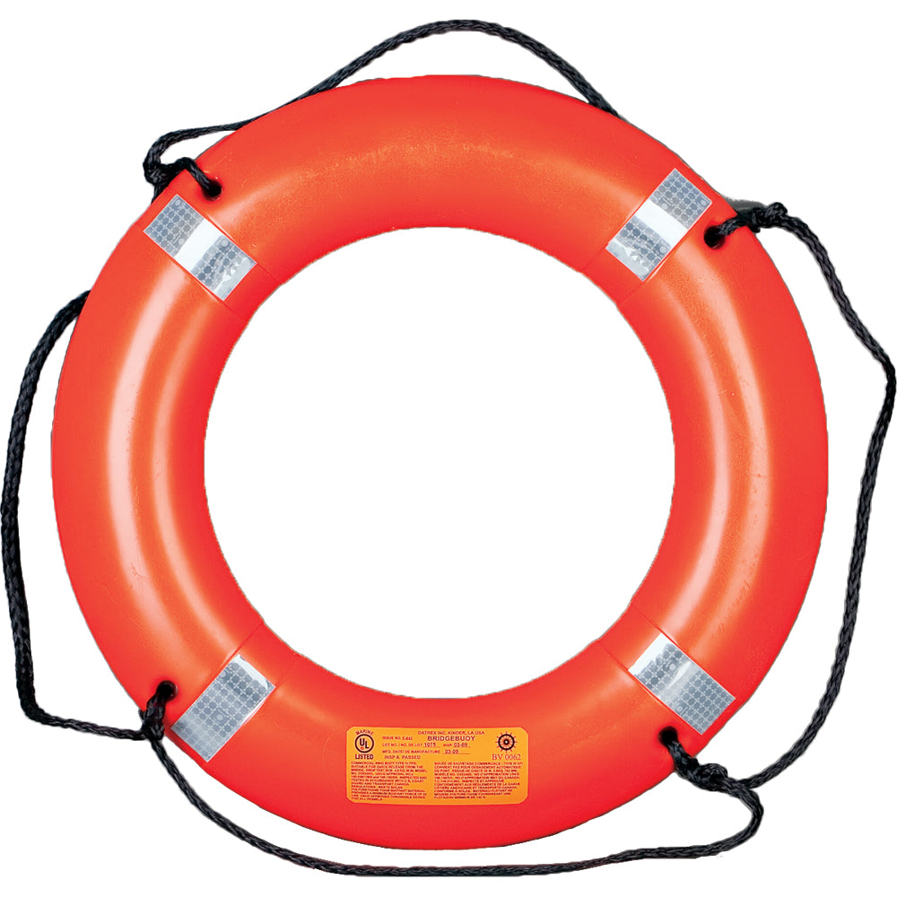 Mustang 30" Ring Buoy w/Reflective Tape - Orange - MRD030-2-0-311