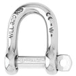 Wichard Self-Locking D Shackle - Diameter 6mm - 1/4" - 1203