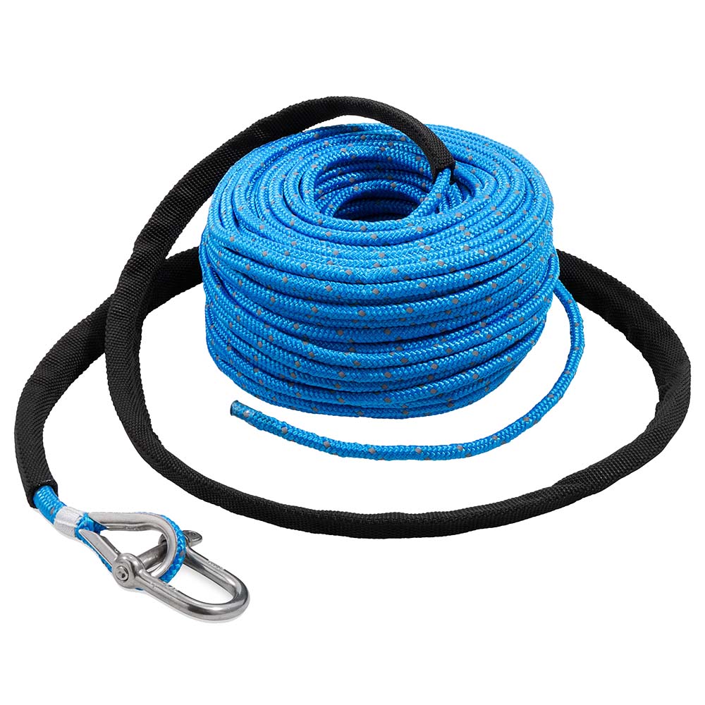 TRAC Anchor Rope 5mm x 100' Stainless Steel Shackle - 69080