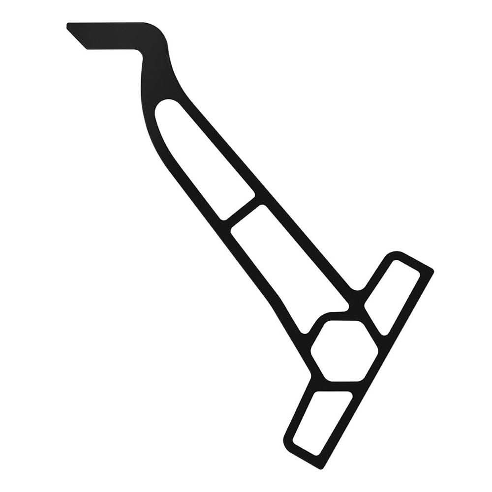 Minn Kota Raptor 4-inch black aluminum jack plate adapter bracket for boat mounting