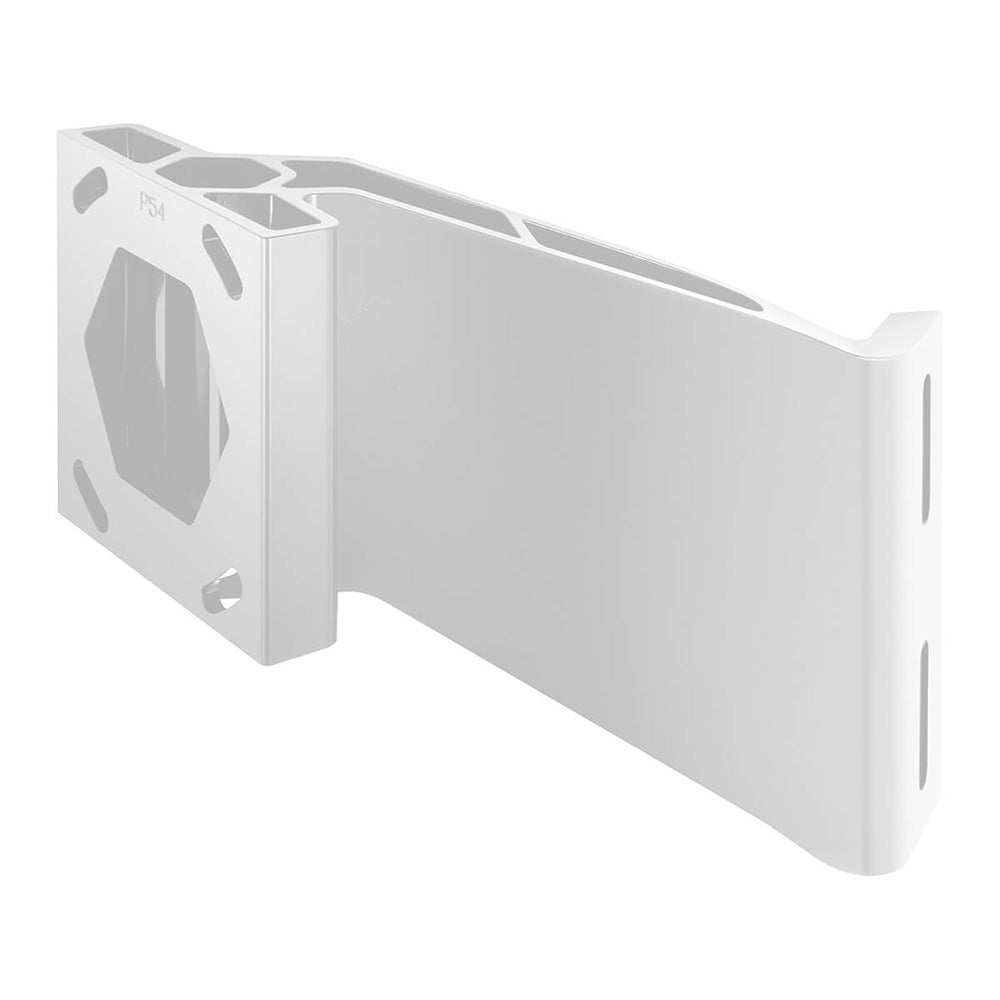 Minn Kota Raptor Jack Plate Adapter Bracket 4-inch white aluminum corrosion-resistant mount
