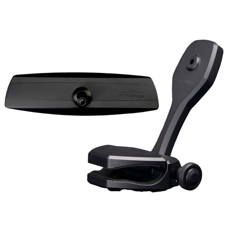 PTM Edge Mirror/Bracket Kit w/VR-140 Elite Mirror & ZXR-361 (Black) - P12848-1361TEBBK