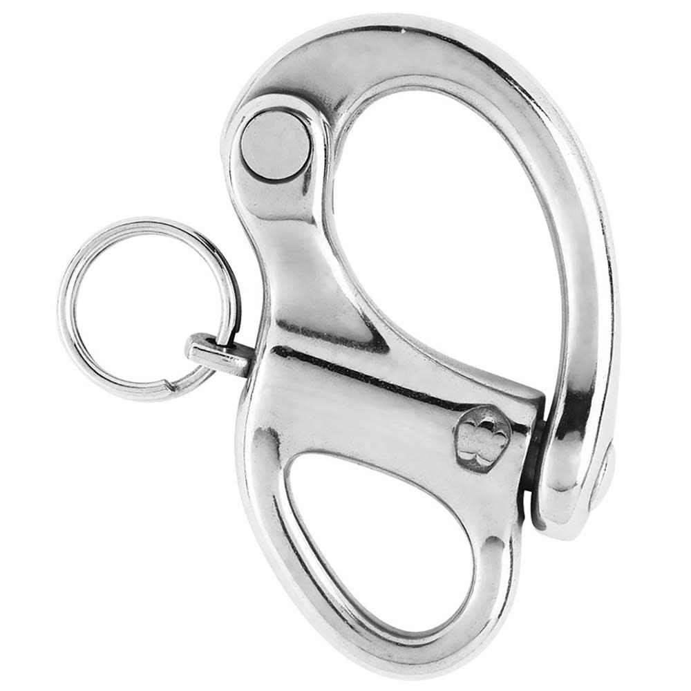 Wichard 2" Snap Shackle with fixed eye stainless steel marine hardware 50mm