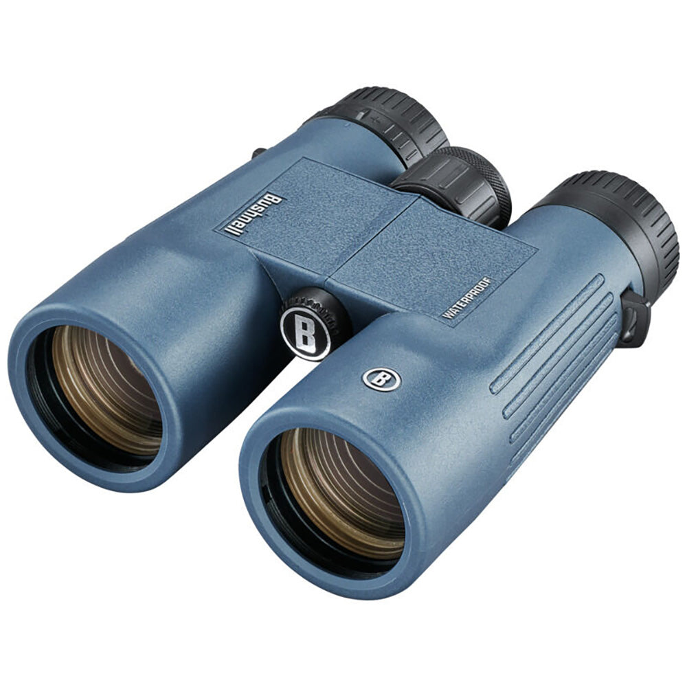 Bushnell 8x42mm H2O Binocular - Dark Blue WP/FP Twist Up Eyecups - 158042R