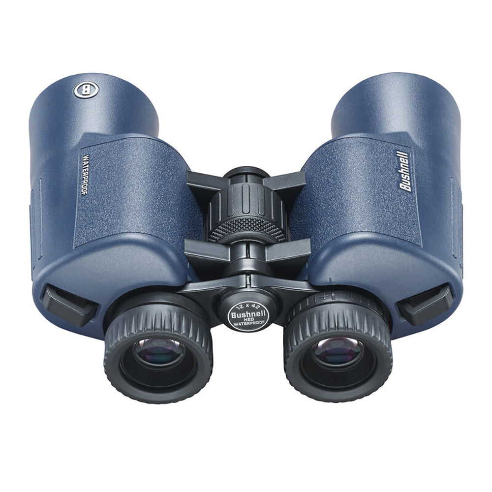 Bushnell 8x42mm H2O Binocular - Dark Blue Porro WP/FP Twist Up Eyecups - 134218R