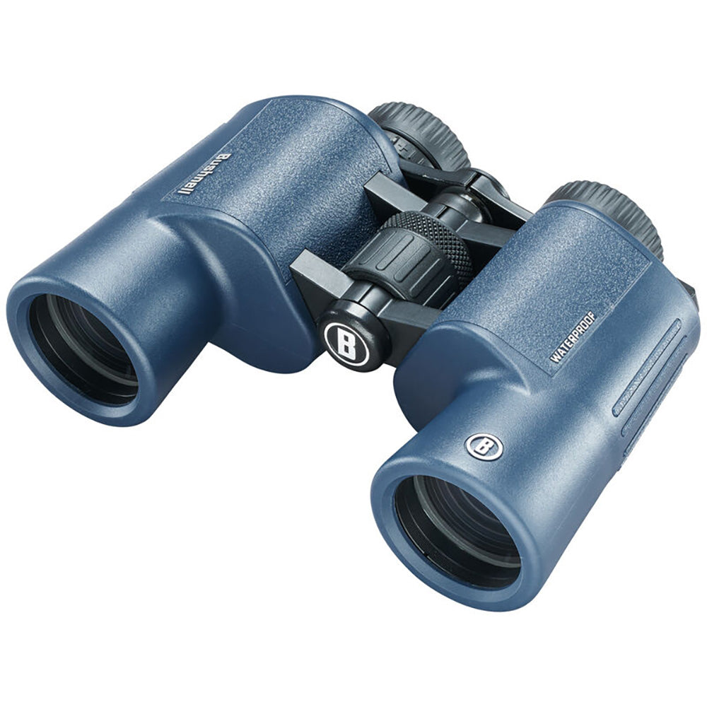 Bushnell 12x42mm H2O Binocular - Dark Blue Porro WP/FP Twist Up Eyecups - 134212R