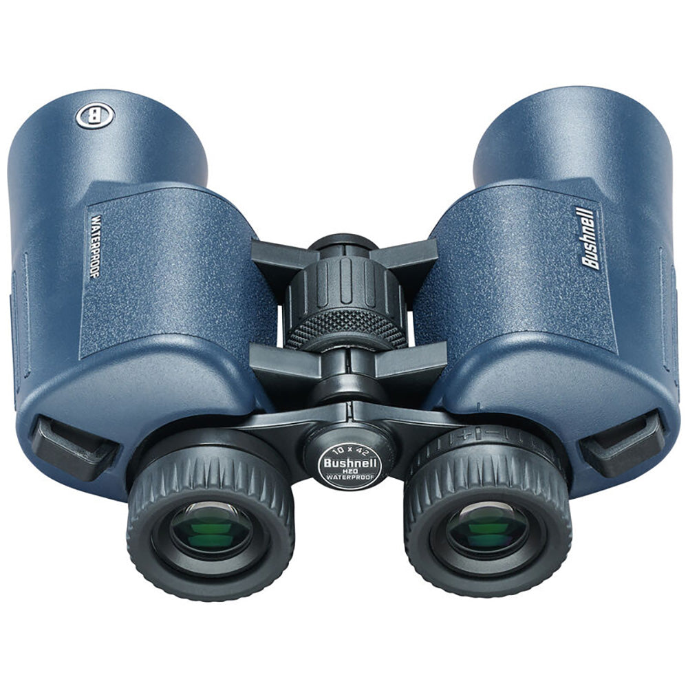 Bushnell 12x42mm H2O Binocular - Dark Blue Porro WP/FP Twist Up Eyecups - 134212R