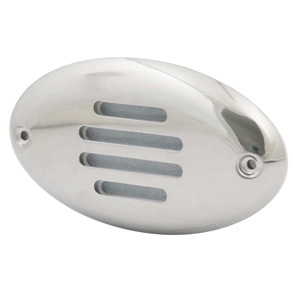 Marinco stainless steel grill cover for 10082 electric horn with water-resistant fabric lining