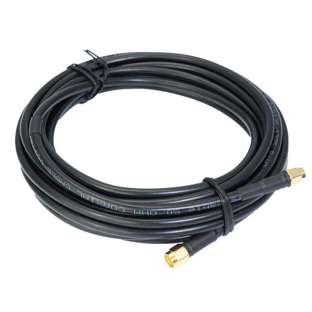Vesper Cellular Low Loss 5M coaxial cable with SMA connectors for Cortex antenna