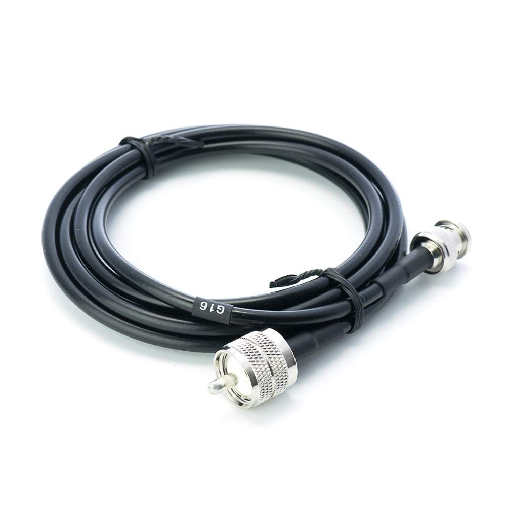Vesper Splitter Patch 2M RG58 coaxial cable with BNC to PL259 connectors for Cortex M1 to external VHF connection