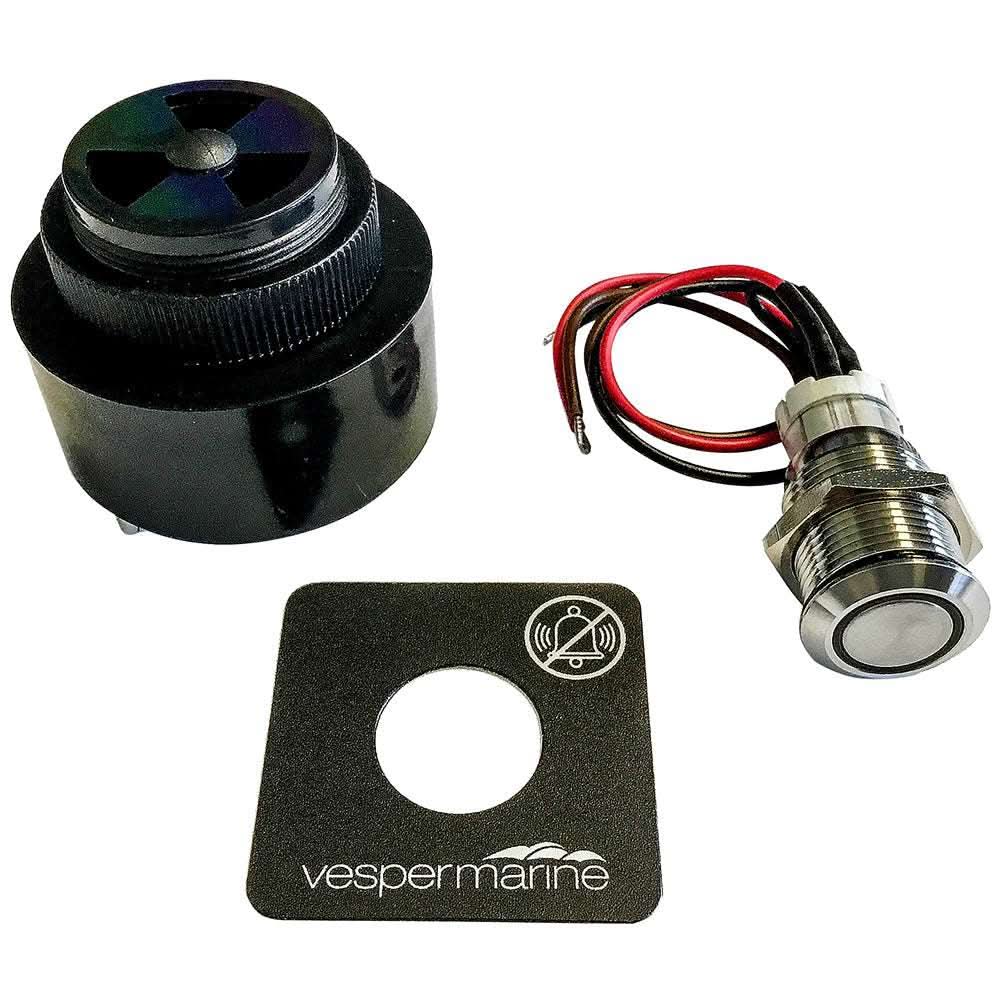 Vesper External smartAIS Alarm and Mute Switch Kit for WatchMate XB-8000 with durable waterproof switch and adjustable volume alarm