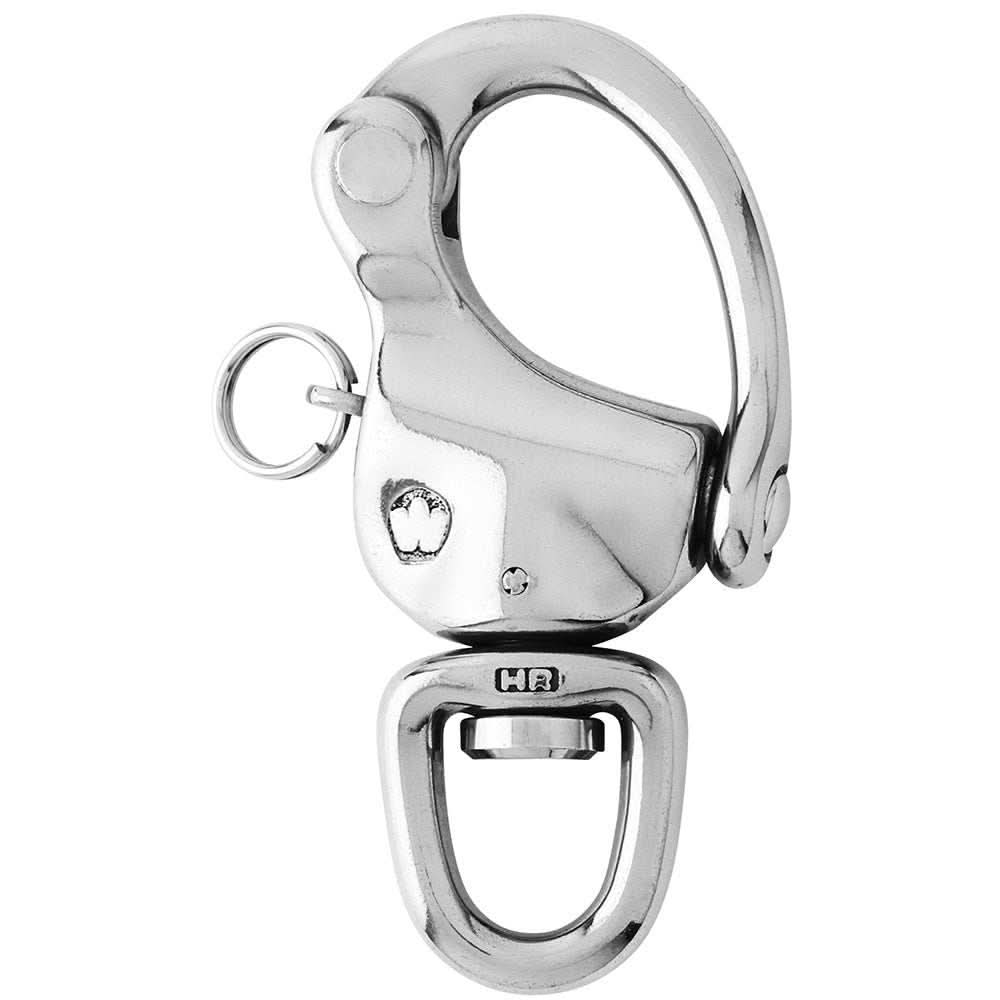 Wichard 3-1/2" snap shackle with swivel eye stainless steel marine hardware