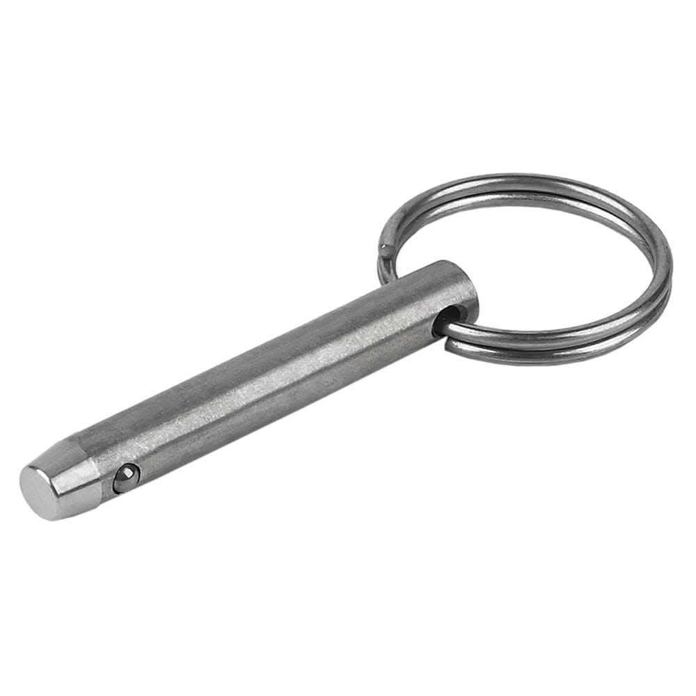 Schaefer Quick Release Pin 5/16 inch x 1.5 inch stainless steel with keyring